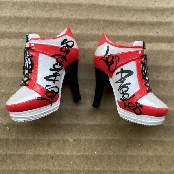 Planet Gates New Original Rainbow Doll Platform Shoes Accessories Stands Girl Doll High-Heels Martin Boots Casual Flat Shoes Toy Parts