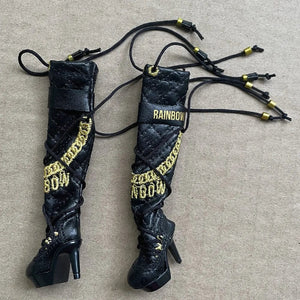 Planet Gates New Original Rainbow Doll Platform Shoes Accessories Stands Girl Doll High-Heels Martin Boots Casual Flat Shoes Toy Parts