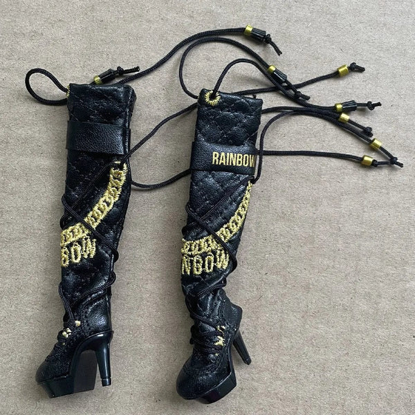 Planet Gates New Original Rainbow Doll Platform Shoes Accessories Stands Girl Doll High-Heels Martin Boots Casual Flat Shoes Toy Parts