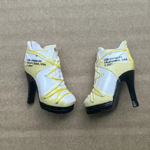 Planet Gates New Original Rainbow Doll Platform Shoes Accessories Stands Girl Doll High-Heels Martin Boots Casual Flat Shoes Toy Parts