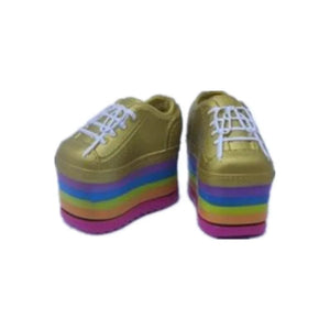Planet Gates New Original Rainbow Doll Platform Shoes Accessories Stands Girl Doll High-Heels Martin Boots Casual Flat Shoes Toy Parts