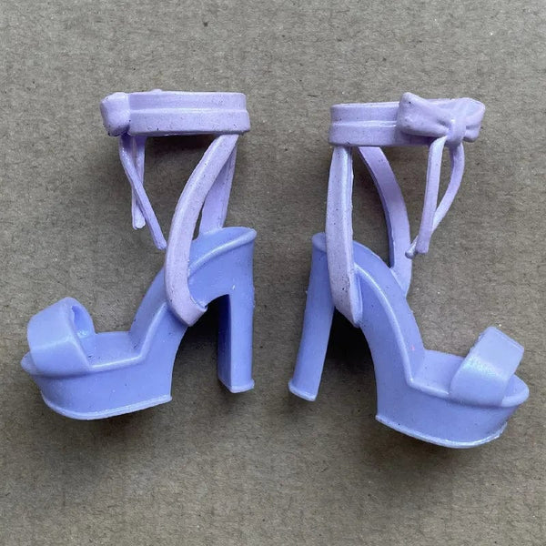 Planet Gates New Original Rainbow Doll Platform Shoes Accessories Stands Girl Doll High-Heels Martin Boots Casual Flat Shoes Toy Parts
