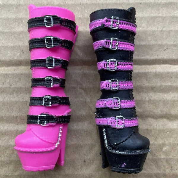 Planet Gates New Original Rainbow Doll Platform Shoes Accessories Stands Girl Doll High-Heels Martin Boots Casual Flat Shoes Toy Parts