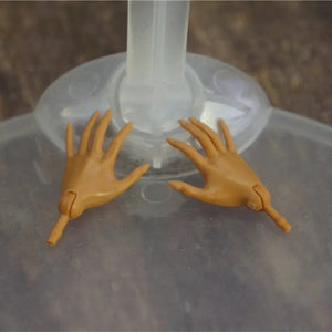 Planet Gates New Original Replacement Doll Hands Monstering High Doll Toy Parts Black Gray Yellow Blue Fishman Doll Hands DIY Toy Accessories