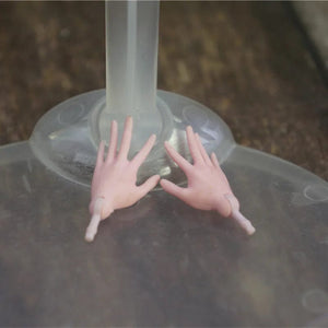 Planet Gates New Original Replacement Doll Hands Monstering High Doll Toy Parts Black Gray Yellow Blue Fishman Doll Hands DIY Toy Accessories