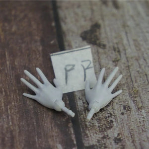 Planet Gates New Original Replacement Doll Hands Monstering High Doll Toy Parts Black Gray Yellow Blue Fishman Doll Hands DIY Toy Accessories