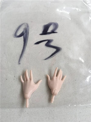 Planet Gates New Original Replacement Doll Hands Monstering High Doll Toy Parts Black Gray Yellow Blue Fishman Doll Hands DIY Toy Accessories
