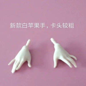 Planet Gates New Original Replacement Doll Hands Monstering High Doll Toy Parts Black Gray Yellow Blue Fishman Doll Hands DIY Toy Accessories