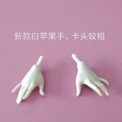 Planet Gates New Original Replacement Doll Hands Monstering High Doll Toy Parts Black Gray Yellow Blue Fishman Doll Hands DIY Toy Accessories
