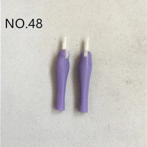 Planet Gates New Original Replacement Doll Hands Monstering High Doll Toy Parts Black Gray Yellow Blue Fishman Doll Hands DIY Toy Accessories