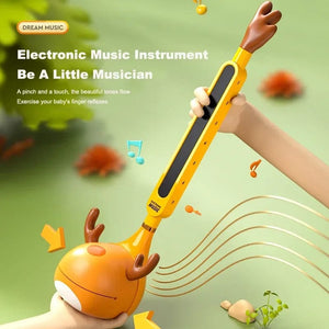 Planet Gates New Otamatone Japanese Electronic Musical Instrument Portable Synthesizer Funny Magic Sounds Toys Creative Gift for Kids Adults