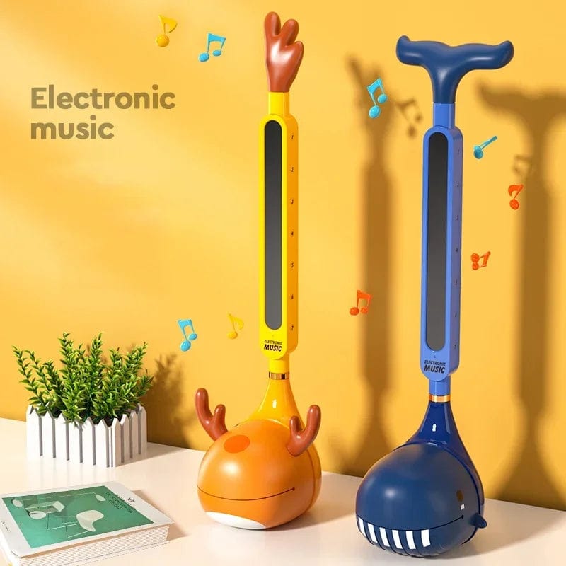 Planet Gates New Otamatone Japanese Electronic Musical Instrument Portable Synthesizer Funny Magic Sounds Toys Creative Gift for Kids Adults