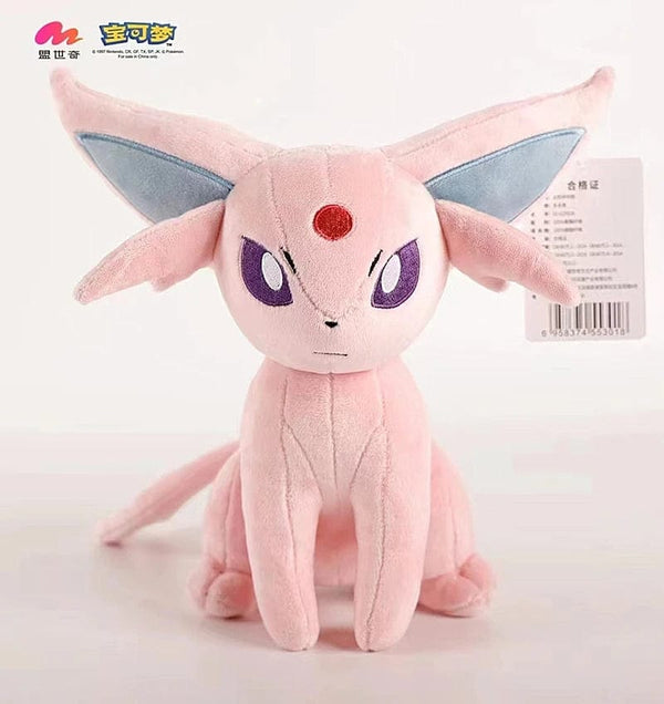 Planet Gates New Pokémon Plush Doll Ievee Family Moon Ievee Sun Ievee Kawaii Filled Pillow Children's Birthday Gift 24CM