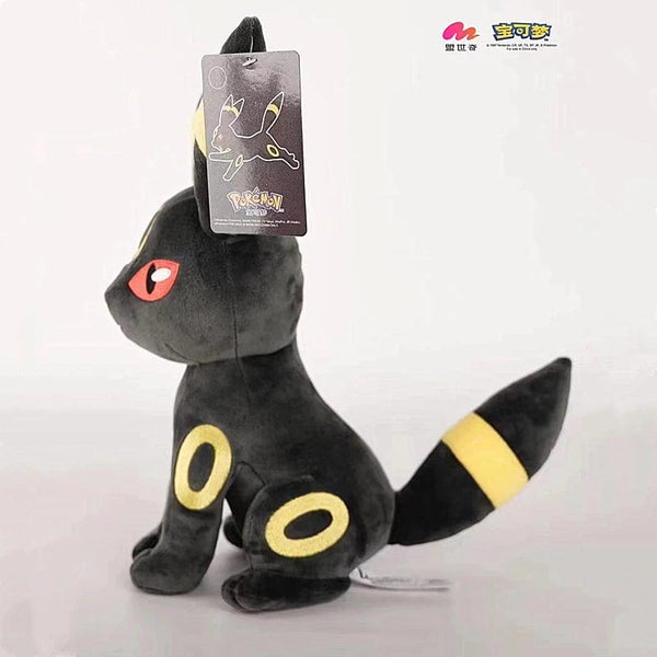 Planet Gates New Pokémon Plush Doll Ievee Family Moon Ievee Sun Ievee Kawaii Filled Pillow Children's Birthday Gift 24CM