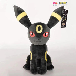 Planet Gates New Pokémon Plush Doll Ievee Family Moon Ievee Sun Ievee Kawaii Filled Pillow Children's Birthday Gift 24CM