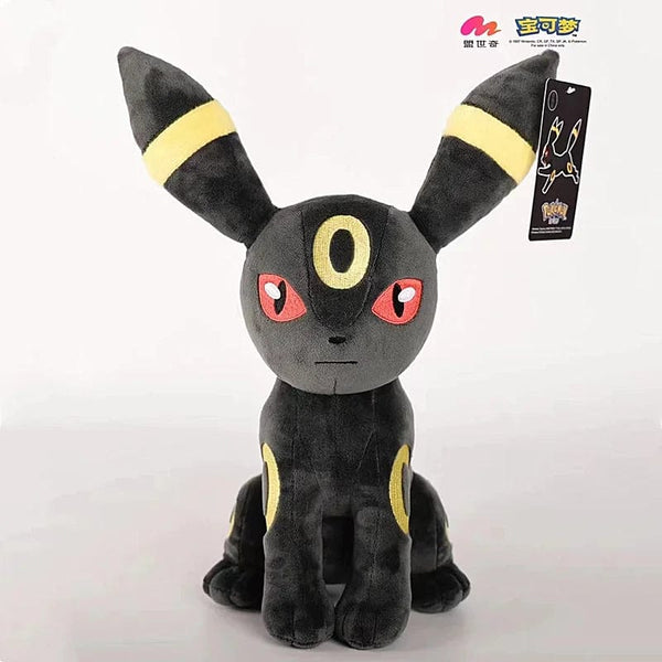 Planet Gates New Pokémon Plush Doll Ievee Family Moon Ievee Sun Ievee Kawaii Filled Pillow Children's Birthday Gift 24CM