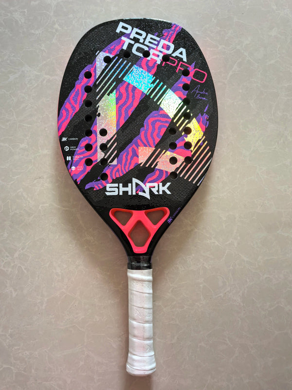 Planet Gates New Professional Padel Tennis Racket Soft Face Carbon Fiber EVA Memory Paddle Sports Racquet Outdoors Equipment for Men Women