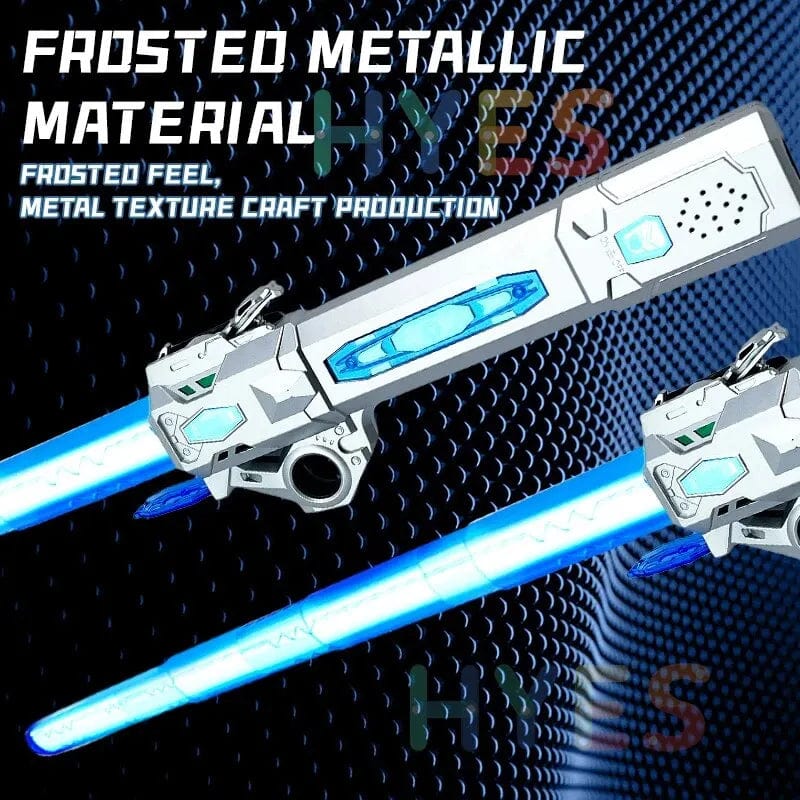 Planet Gates New Retractable Lightsaber Finger Rotating Laser Sword Flash Luminous Sound Cosplay Props Duels Battle Toy Gifts For Kids Adults