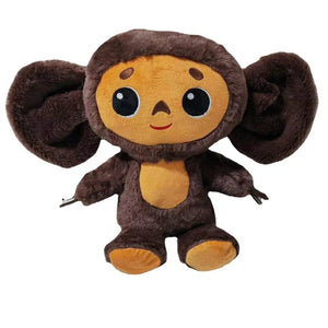 Planet Gates New Russia Anime Cheburashka Plush Doll Big Eyes Monkey Чебурашка Stuffed Plushie Toys Lovely Appease Pillow For Kids Gifts