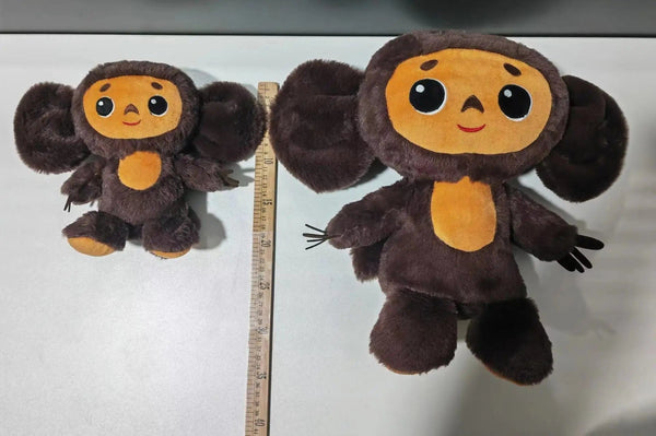 Planet Gates New Russia Anime Cheburashka Plush Doll Big Eyes Monkey Чебурашка Stuffed Plushie Toys Lovely Appease Pillow For Kids Gifts