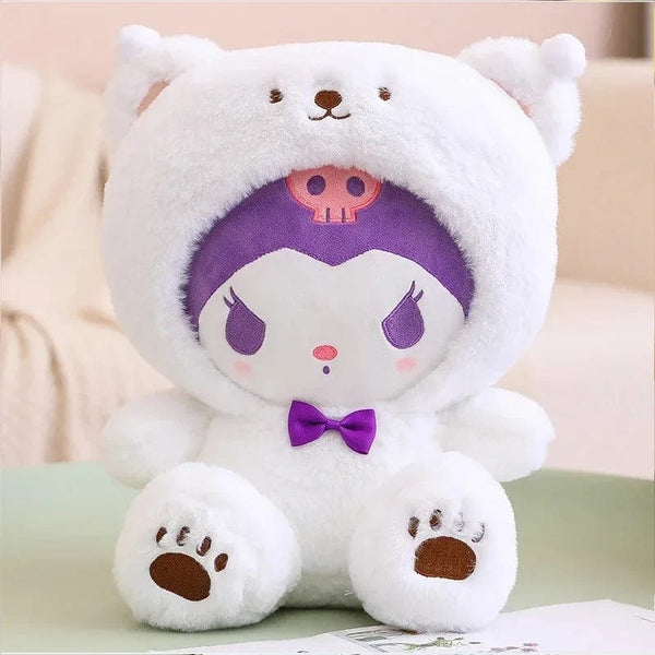 Planet Gates New Sanrio Kawaii Hello Kitty Plush Toys Pillow Doll Stuffed Cinnamoroll Children Plushies Home Decoration Plush Christmas Dolls