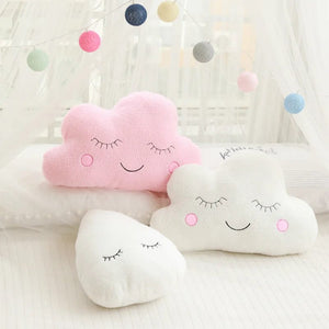 Planet Gates New Stuffed Cloud Moon Star Raindrop Plush Pillow Soft Cushion Toys For Children Baby Kids Girl Christmas Gift Room Car Decor