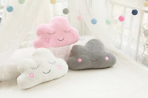 Planet Gates New Stuffed Cloud Moon Star Raindrop Plush Pillow Soft Cushion Toys For Children Baby Kids Girl Christmas Gift Room Car Decor