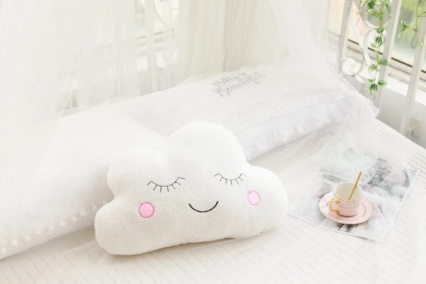 Planet Gates New Stuffed Cloud Moon Star Raindrop Plush Pillow Soft Cushion Toys For Children Baby Kids Girl Christmas Gift Room Car Decor