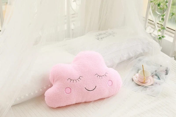 Planet Gates New Stuffed Cloud Moon Star Raindrop Plush Pillow Soft Cushion Toys For Children Baby Kids Girl Christmas Gift Room Car Decor