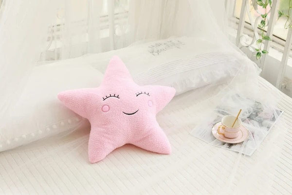 Planet Gates New Stuffed Cloud Moon Star Raindrop Plush Pillow Soft Cushion Toys For Children Baby Kids Girl Christmas Gift Room Car Decor