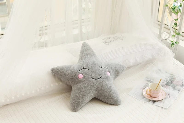 Planet Gates New Stuffed Cloud Moon Star Raindrop Plush Pillow Soft Cushion Toys For Children Baby Kids Girl Christmas Gift Room Car Decor