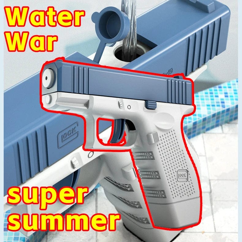 Planet Gates New Summer Water Gun Toys Bursts Pistol High-pressure Strong Charging  Water Automatic Water Spray Children Toy Adult