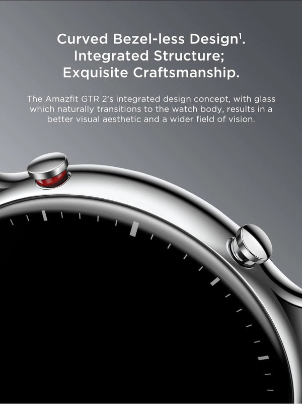 Planet Gates [New Version] Amazfit GTR 2 New Version Smartwatch Alexa Built-in Ultra-long Battery Life Smart Watch For Android IOS Phone