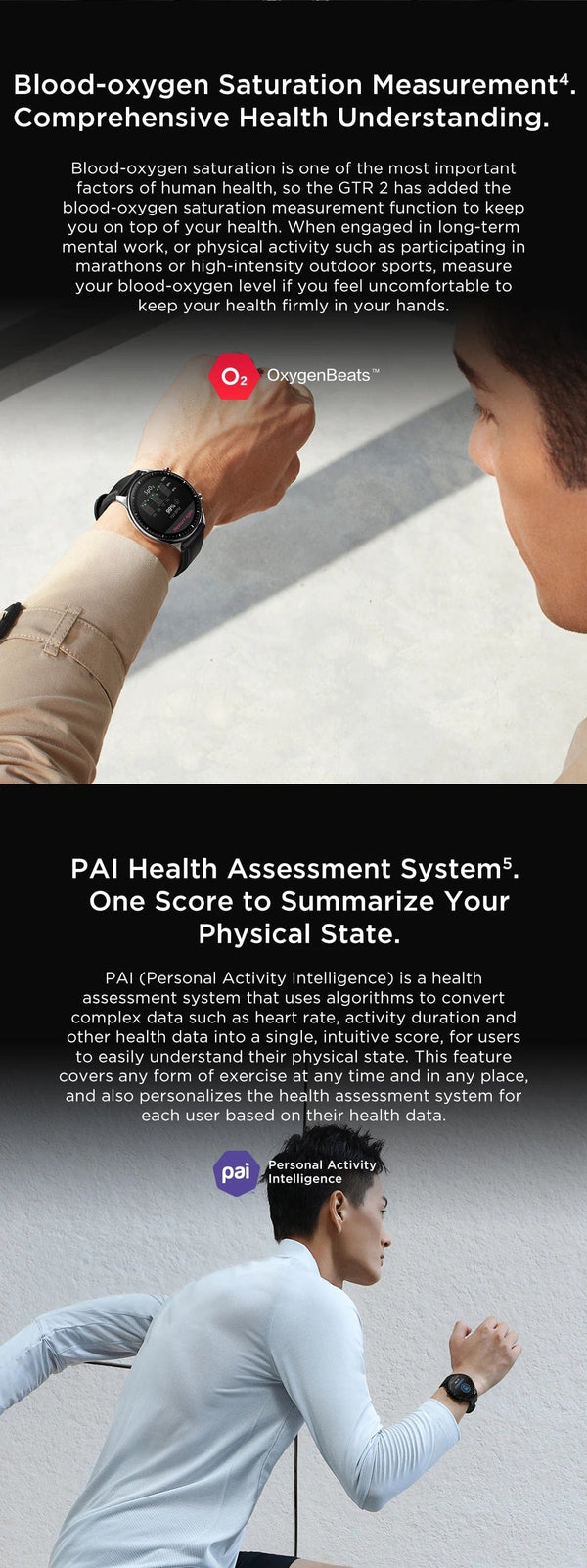 Planet Gates [New Version] Amazfit GTR 2 New Version Smartwatch Alexa Built-in Ultra-long Battery Life Smart Watch For Android IOS Phone