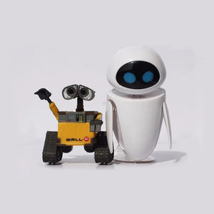 Planet Gates New Wall E Cartoon Movie Wall E Robot Wall-E / EVA PVC Action Figure Model Doll 6cm