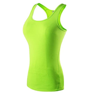 Planet Gates New Yoga Tops Women Sexy Gym Sportswear Vest Fitness tight woman clothing Sleeveless Running shirt Quick Dry White Yoga Tank Top