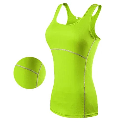 Planet Gates New Yoga Tops Women Sexy Gym Sportswear Vest Fitness tight woman clothing Sleeveless Running shirt Quick Dry White Yoga Tank Top