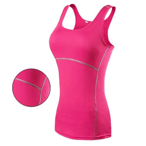 Planet Gates New Yoga Tops Women Sexy Gym Sportswear Vest Fitness tight woman clothing Sleeveless Running shirt Quick Dry White Yoga Tank Top