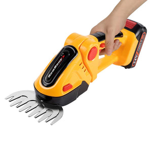 Planet Gates NEWBENY 2 IN 1 Electric Hedge Trimmer Lawn Mower Household Garden Shrub Scissors Grass Scissors Power Tool For Makita 18VBattery