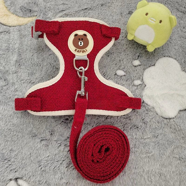 Planet Gates Newest Cute Rabbit Harness and Leash Set Bunny Pet Accessories Vest Harnesses Rabbit Leashes for Outdoor Walking Pets Supplies