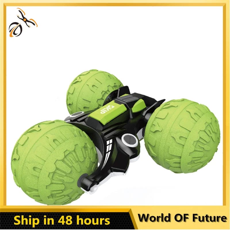 Planet Gates Newest radio controlled car 2.4G Amphibious Stunt RC Car Double-sided Drift flip Tumbling Driving Toys for Boy Birthday present