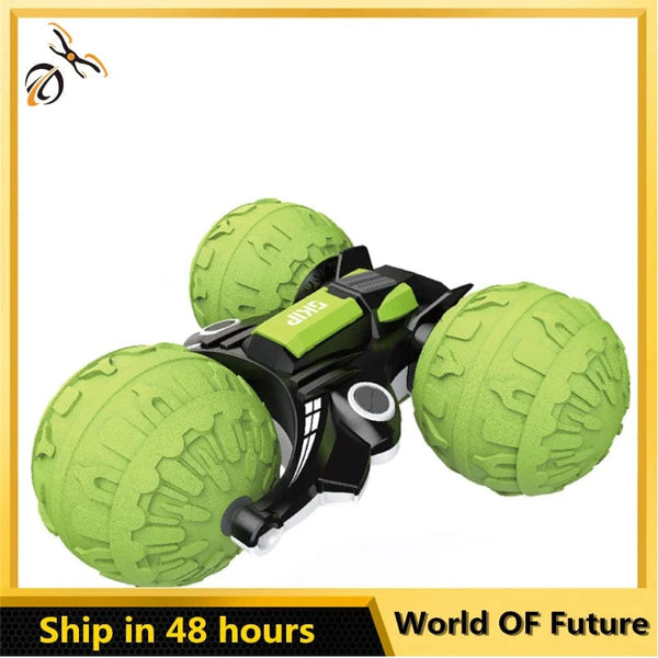 Planet Gates Newest radio controlled car 2.4G Amphibious Stunt RC Car Double-sided Drift flip Tumbling Driving Toys for Boy Birthday present