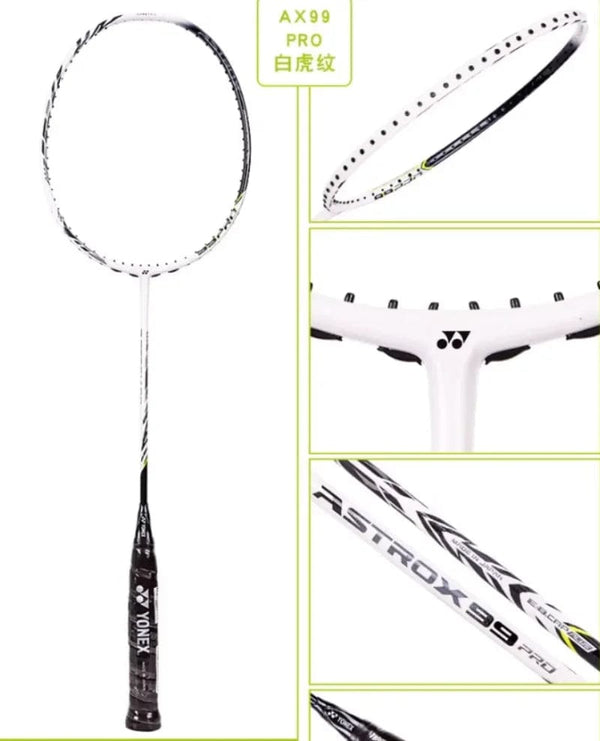 Planet Gates NF 1000Z Yonex Badminton Racket AX99 Pro White AX88D Pro Gold AX88S Pro Blue NF1000Z Carbon Fiber Offensive Professional Racket