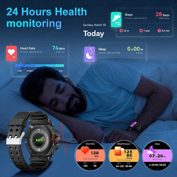 Planet Gates NFC 2 In 1 Bluetooth Headset Smart Watch TWS Music Talk With Earbuds 4 Hours Of Strong Sound Effects Music Lover Men SmartWatch