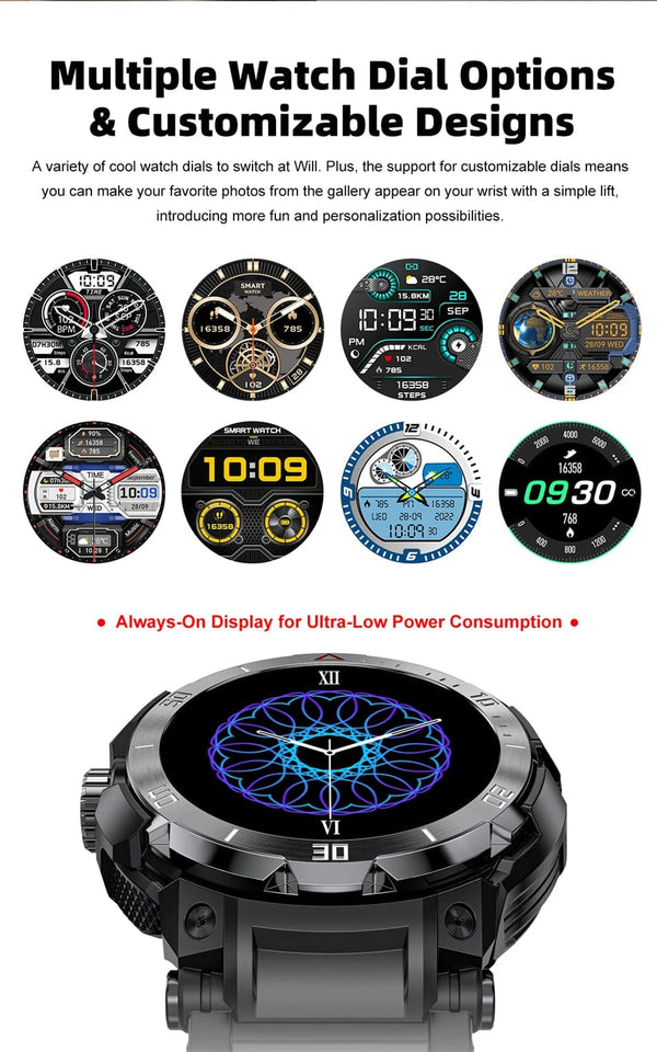 Planet Gates NFC 2 In 1 Bluetooth Headset Smart Watch TWS Music Talk With Earbuds 4 Hours Of Strong Sound Effects Music Lover Men SmartWatch