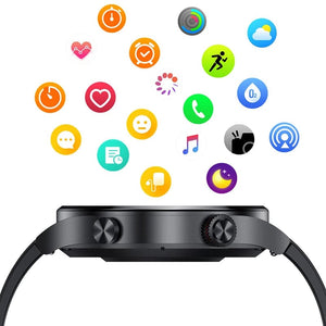 Planet Gates NFC access control / Single steel strip NFC Bluetooth Call Smart Watch Men Full Screen GPS Sports Bracelet Waterproof ECG Health Monitor SmartWatch for IOS Android 2024