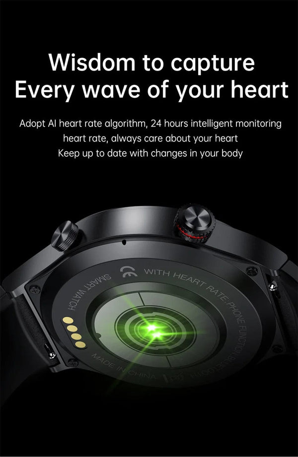 Planet Gates NFC access control / Single steel strip NFC Bluetooth Call Smart Watch Men Full Screen GPS Sports Bracelet Waterproof ECG Health Monitor SmartWatch for IOS Android 2024