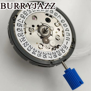 Planet Gates NH34 Movement High Accuracy Mechanical White Date 24 Jewels Automatic Movement Fit 3/3.8 o'clock Crown