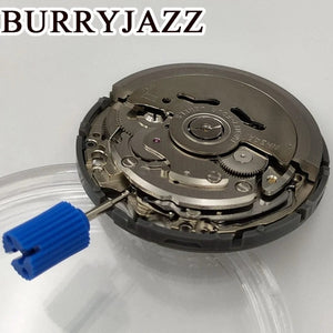 Planet Gates NH34 Movement High Accuracy Mechanical White Date 24 Jewels Automatic Movement Fit 3/3.8 o'clock Crown