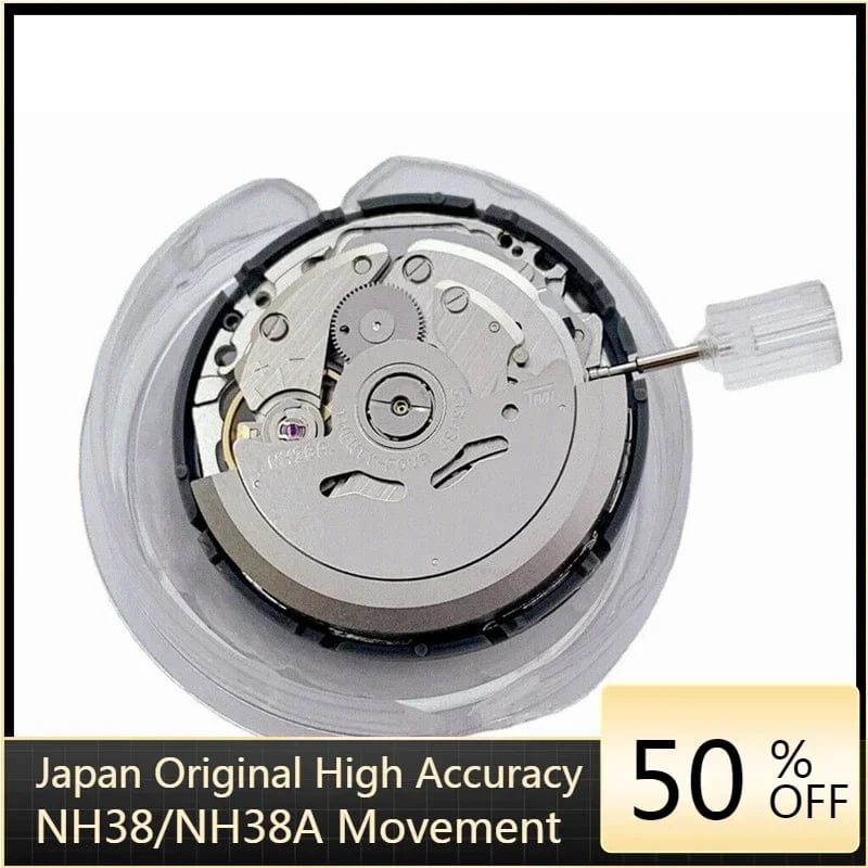 Planet Gates NH38 Movement Standard NH3 Series Automatic Mechanical Watch Movt Parts Twenty-Four Jewels Nh38a Japan Imported